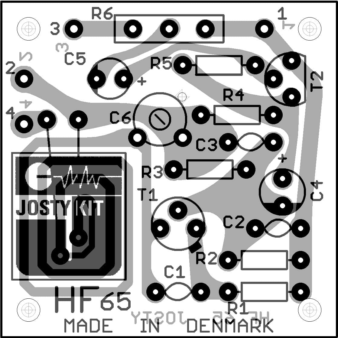 HF65 – målesender – Jostykit & Circuit Design