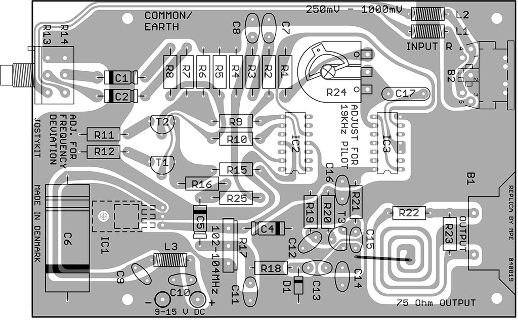 HF365 – Stereo-coder – Jostykit & Circuit Design